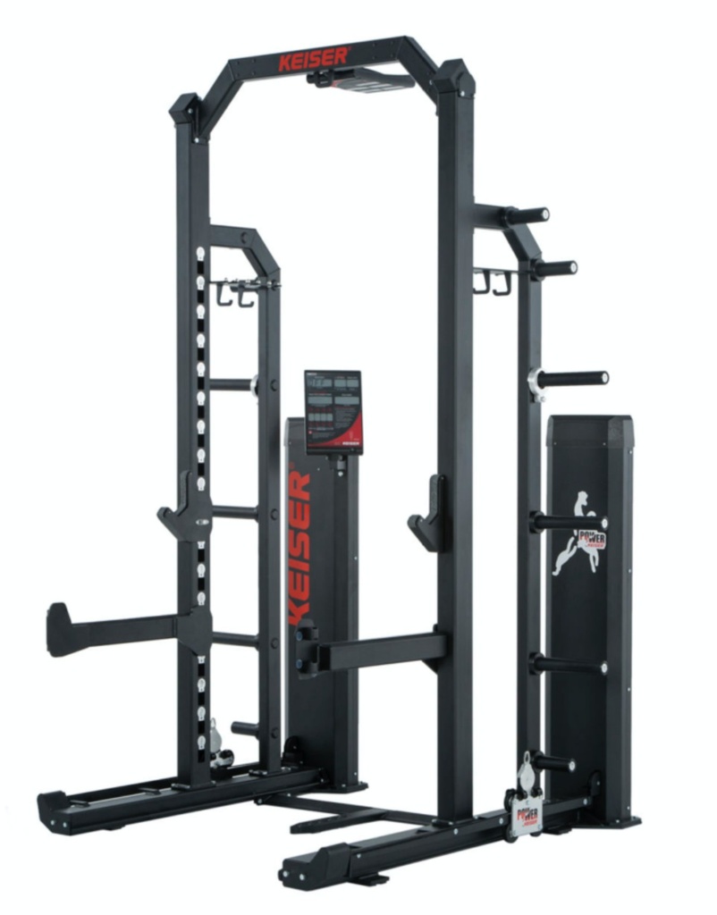 [Keiser__003103BP] 8' Half Rack with Short Base