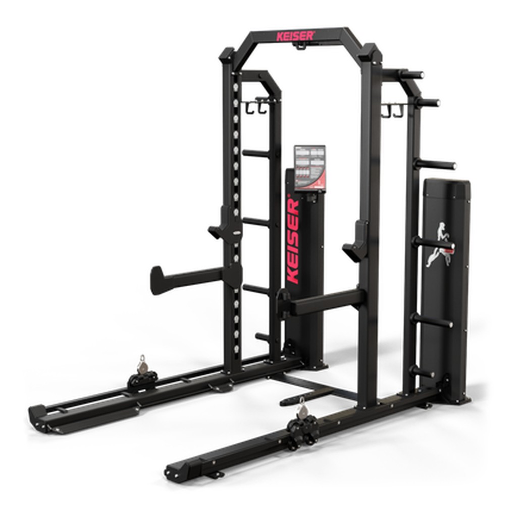 [Keiser__003106BP] Keiser A300 Half Rack Long Base 9'