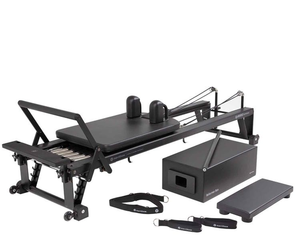 [Merrithew__ST-11105] V2 Max™ Reformer Bundle (Jet Black) (with Traditional Gearbar) NEW