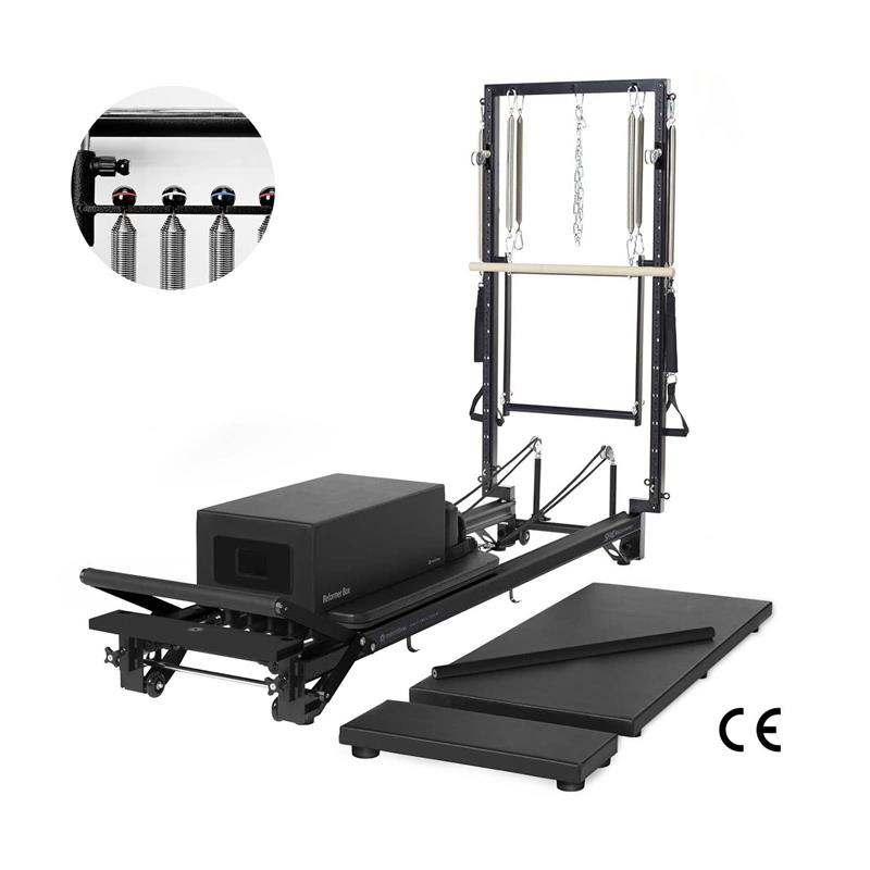 [Merrithew__ST-11108] SPX® Max Plus™ Reformer* Bundle with High Precision Gearbar (Jet Black) NEW