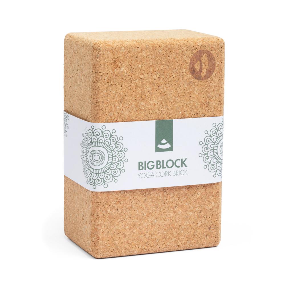[Bodynova__ykxl] Cork Brick XL Yoga Block